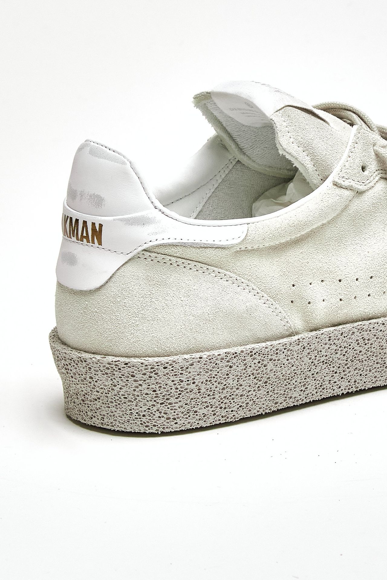 Sneaker M5-ID-BC-WH in pelle scamosciata beige uomo Akman - 7