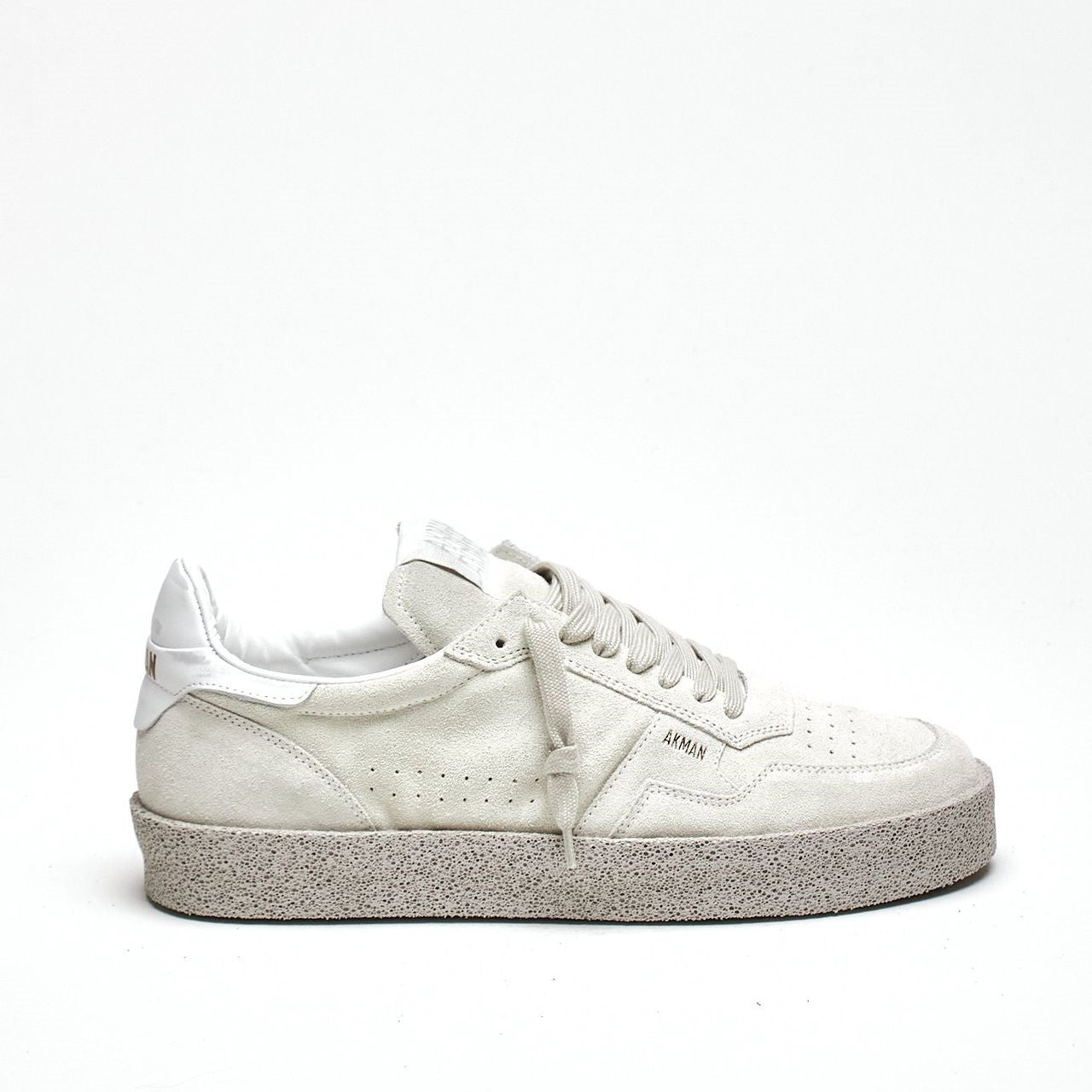 Sneaker M5-ID-BC-WH in pelle scamosciata beige uomo Akman - 8