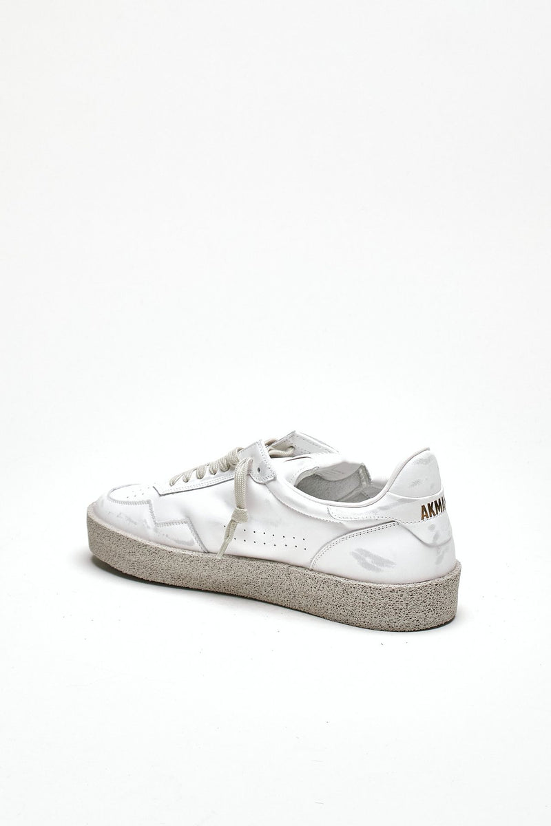 Sneaker in pelle scamosciata M5-ID-CV-WW bianco uomo Akman - 3