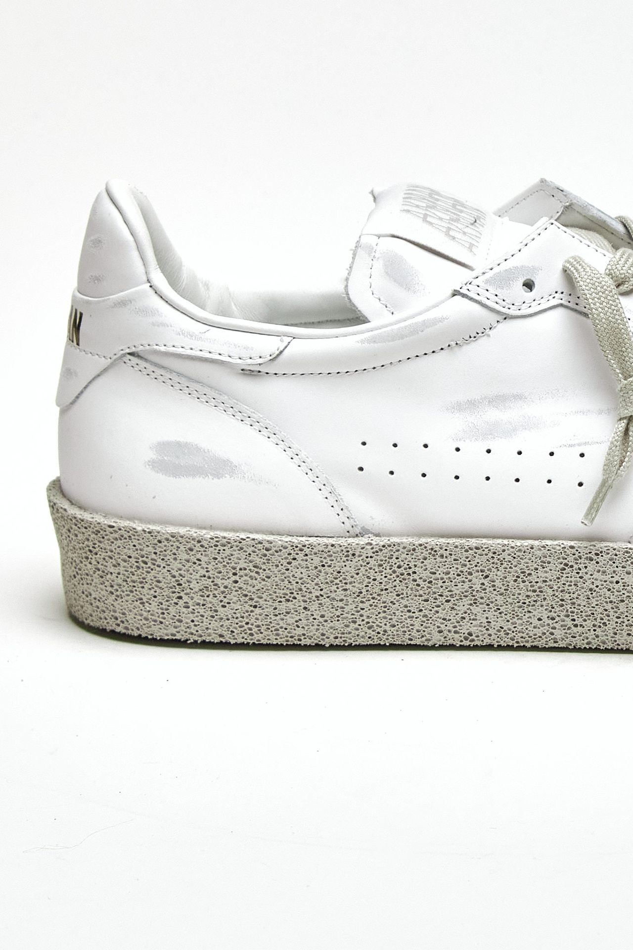 Sneaker in pelle scamosciata M5-ID-CV-WW bianco uomo Akman - 6