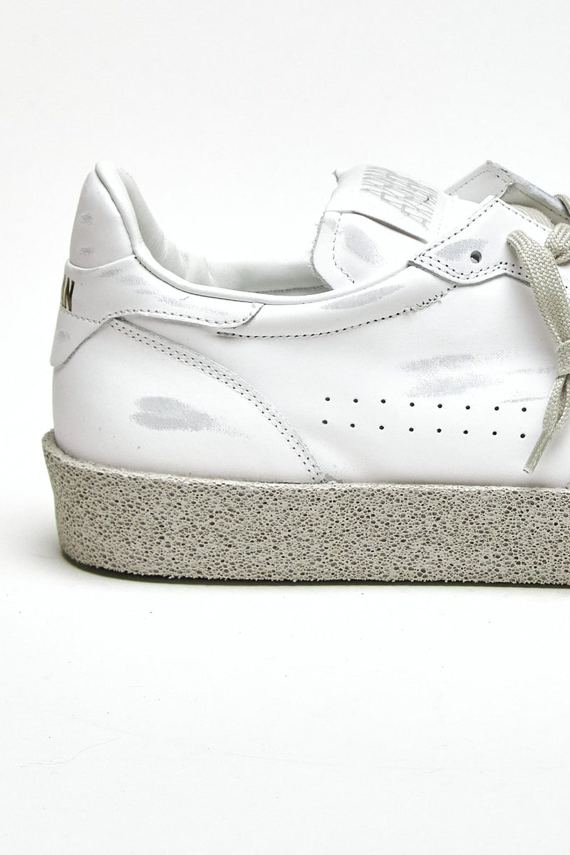 Sneaker in pelle scamosciata M5-ID-CV-WW bianco uomo Akman - 6