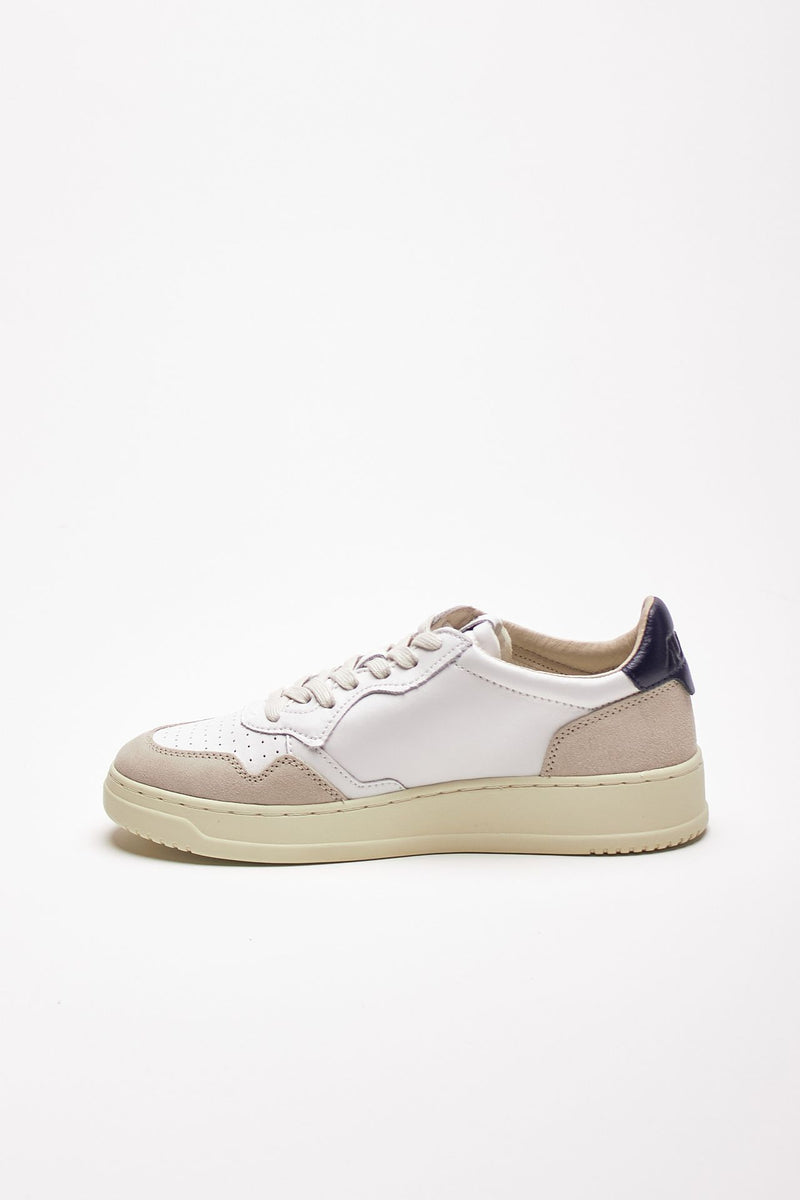 Sneakers MEDALIST LOW-AULM-LS28 in pelle e suede uomo Autry - 4