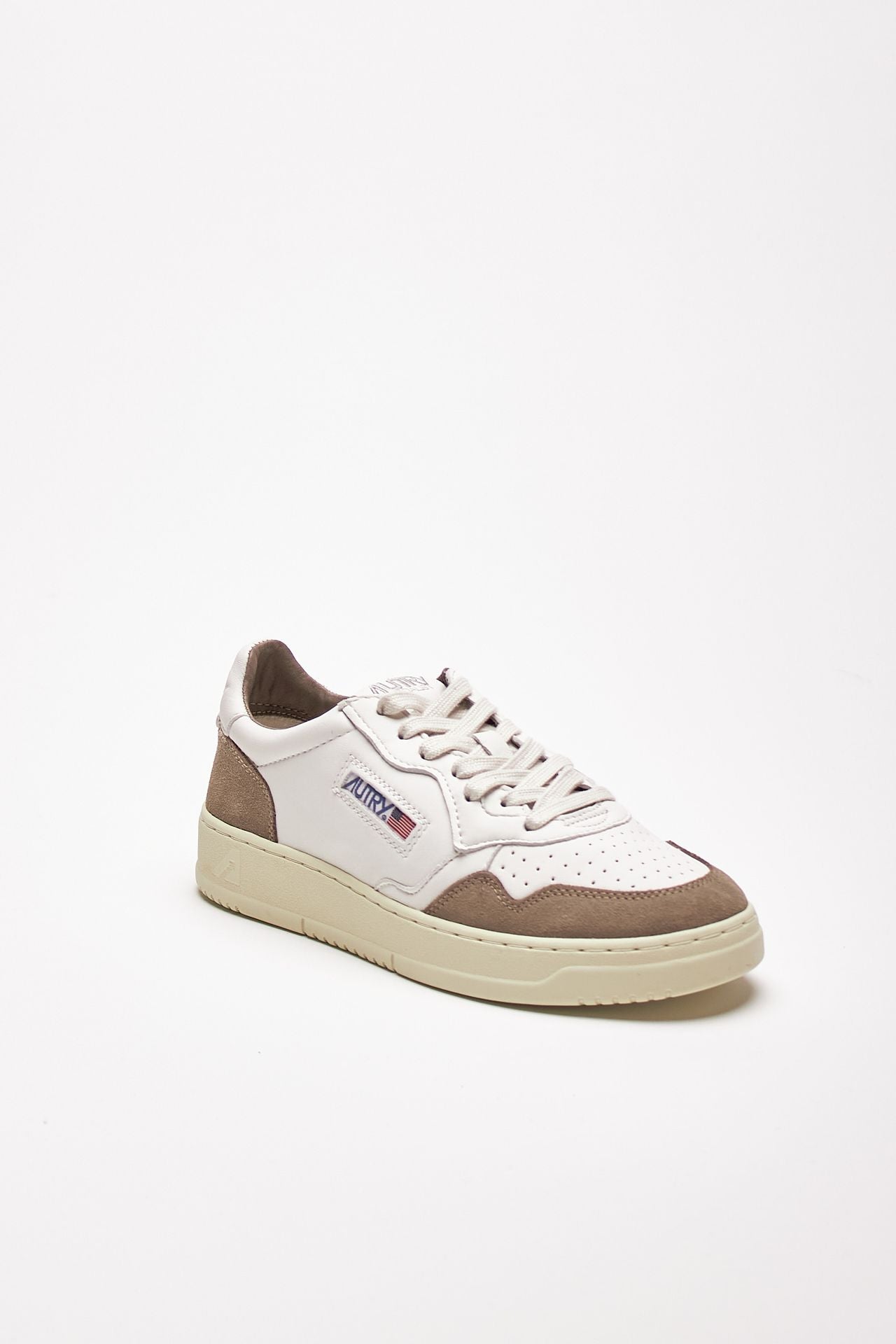 スニーカー AUTRY MEDALIST LOW - Leather and Suede Sneakers (AULM GS43) sneakers medalist low-aulm-gs43 in pelle e suede Autry Uomo