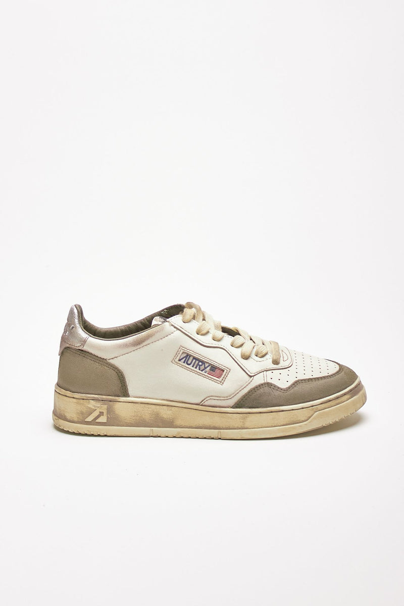 sneakers medalist low super vintage–avlm-ls10 in mesh e suede