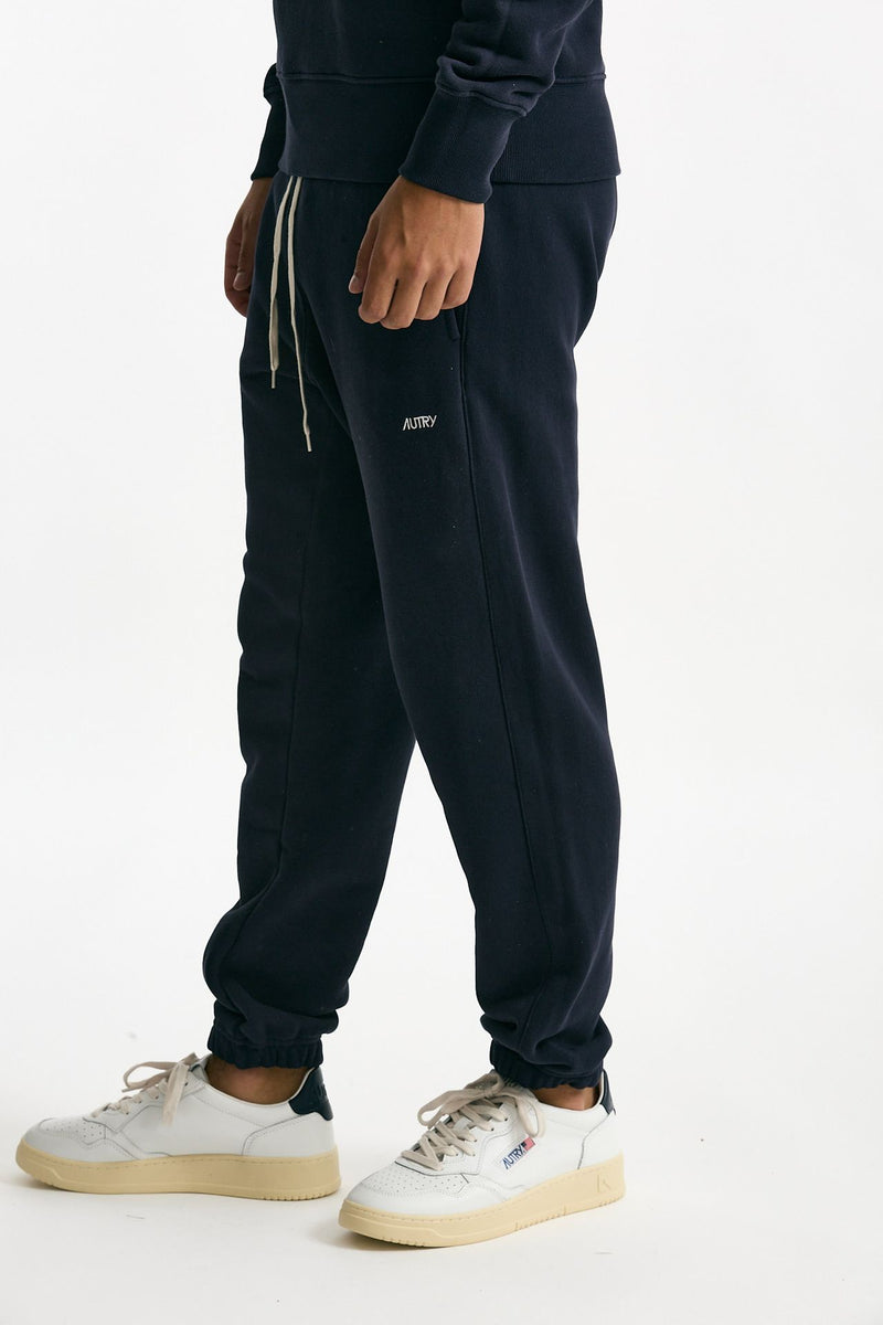 Pantalone jogging in cotone blu uomo Autry - 4