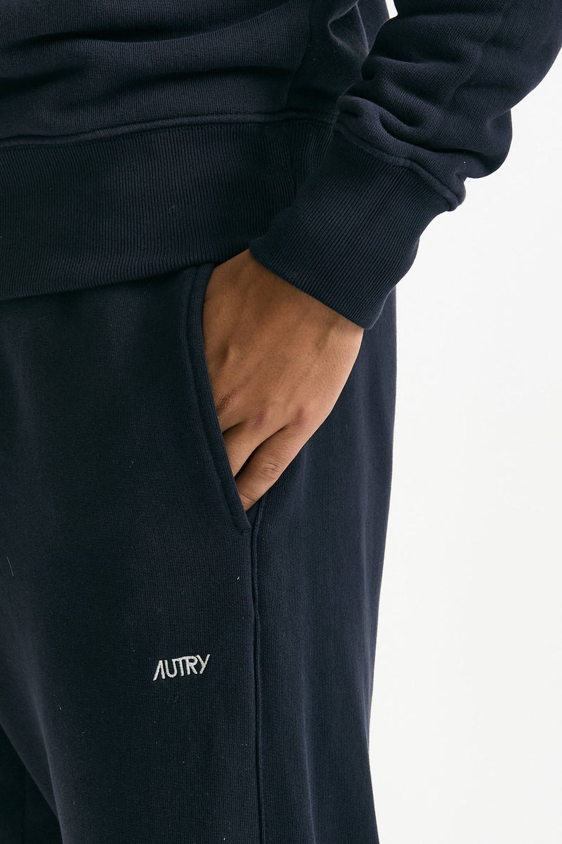 Pantalone jogging in cotone blu uomo Autry - 5