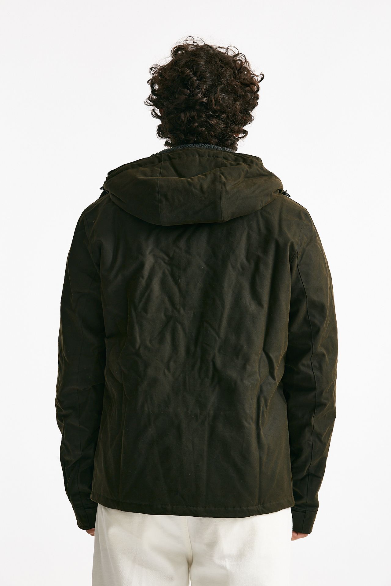 giubbino KEVLAR WAX JACKET cerato olive uomo Barbour - 3