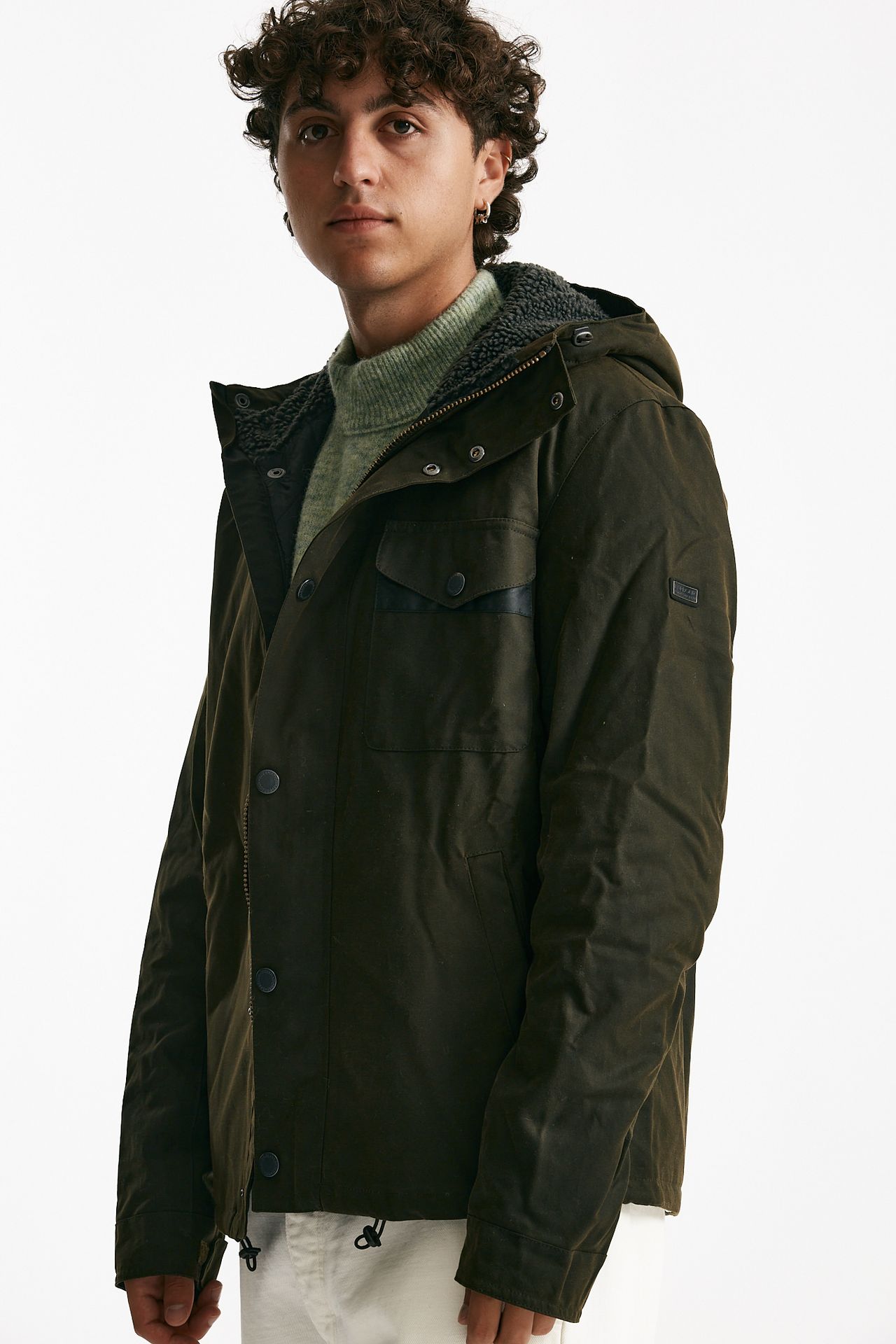 giubbino KEVLAR WAX JACKET cerato olive uomo Barbour - 4