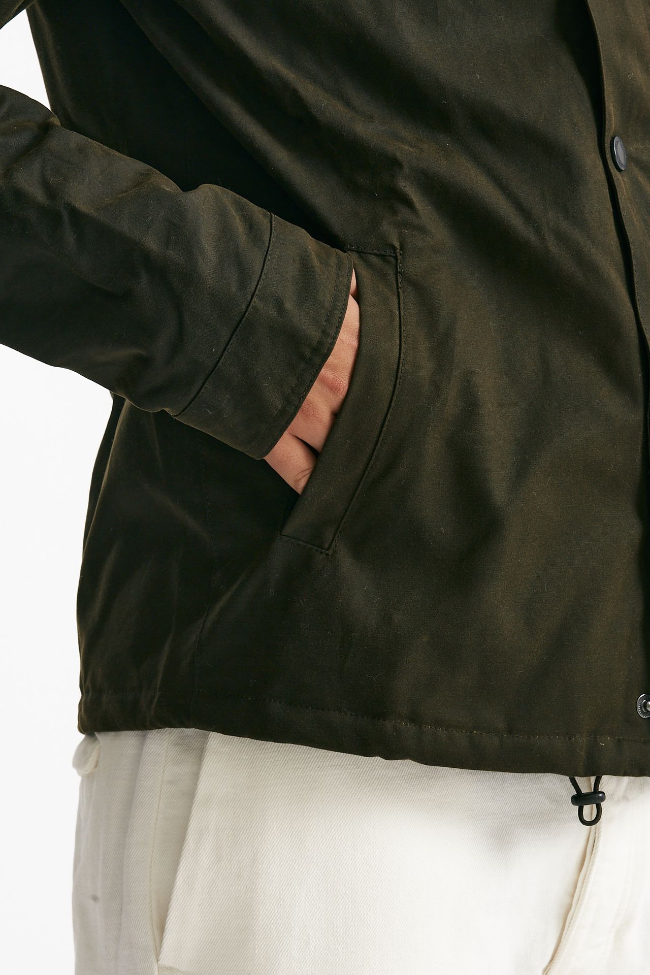 giubbino KEVLAR WAX JACKET cerato olive uomo Barbour - 9