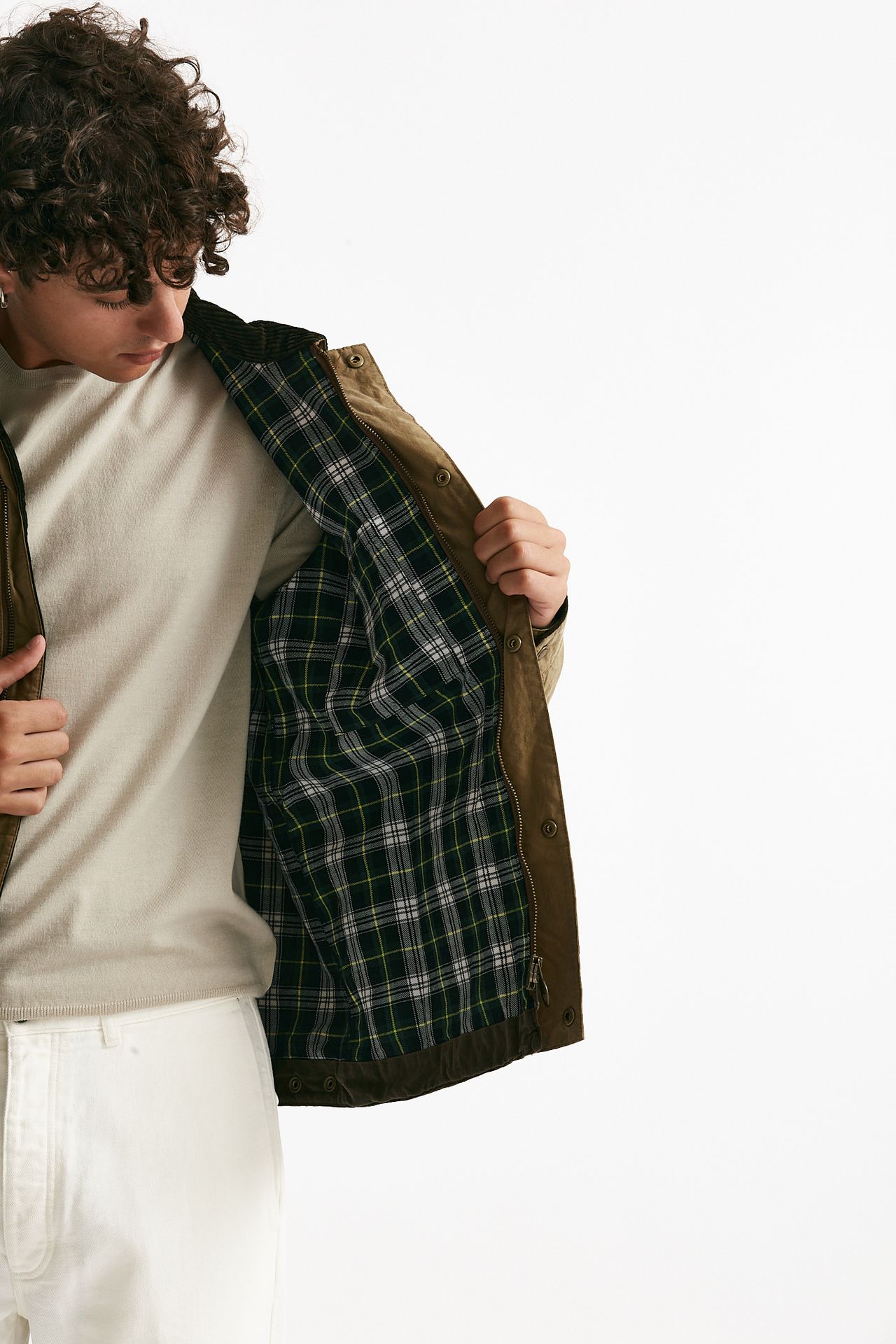 field jacket DRIFTER WAX cerato beige uomo Barbour - 7