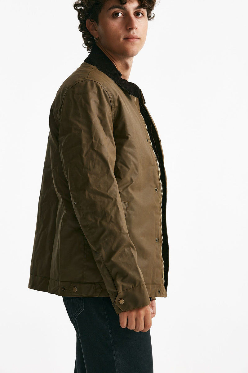 giubbino WORKERS WAX in cotone cerato sand-bruciato uomo Barbour - 3