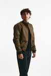 bomber MERCHANT WAX cerato sand uomo Barbour - 2