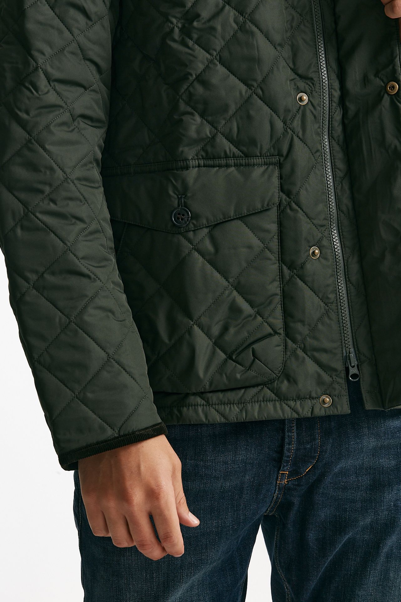 Giacca HORNBY QUILTED trapuntata verde uomo Barbour - 7