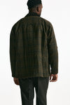 Giacca CHECK WOOL JACKET brown/verde uomo Barbour - 3