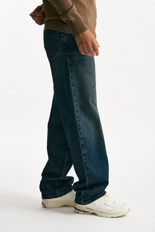 Jeans lavaggio scuro stone washed uomo Covert