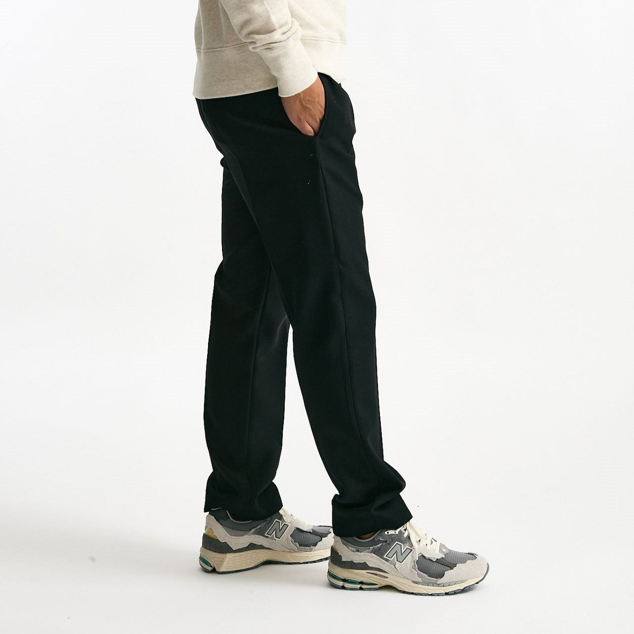 Pantalone in lana nero uomo Covert - 8