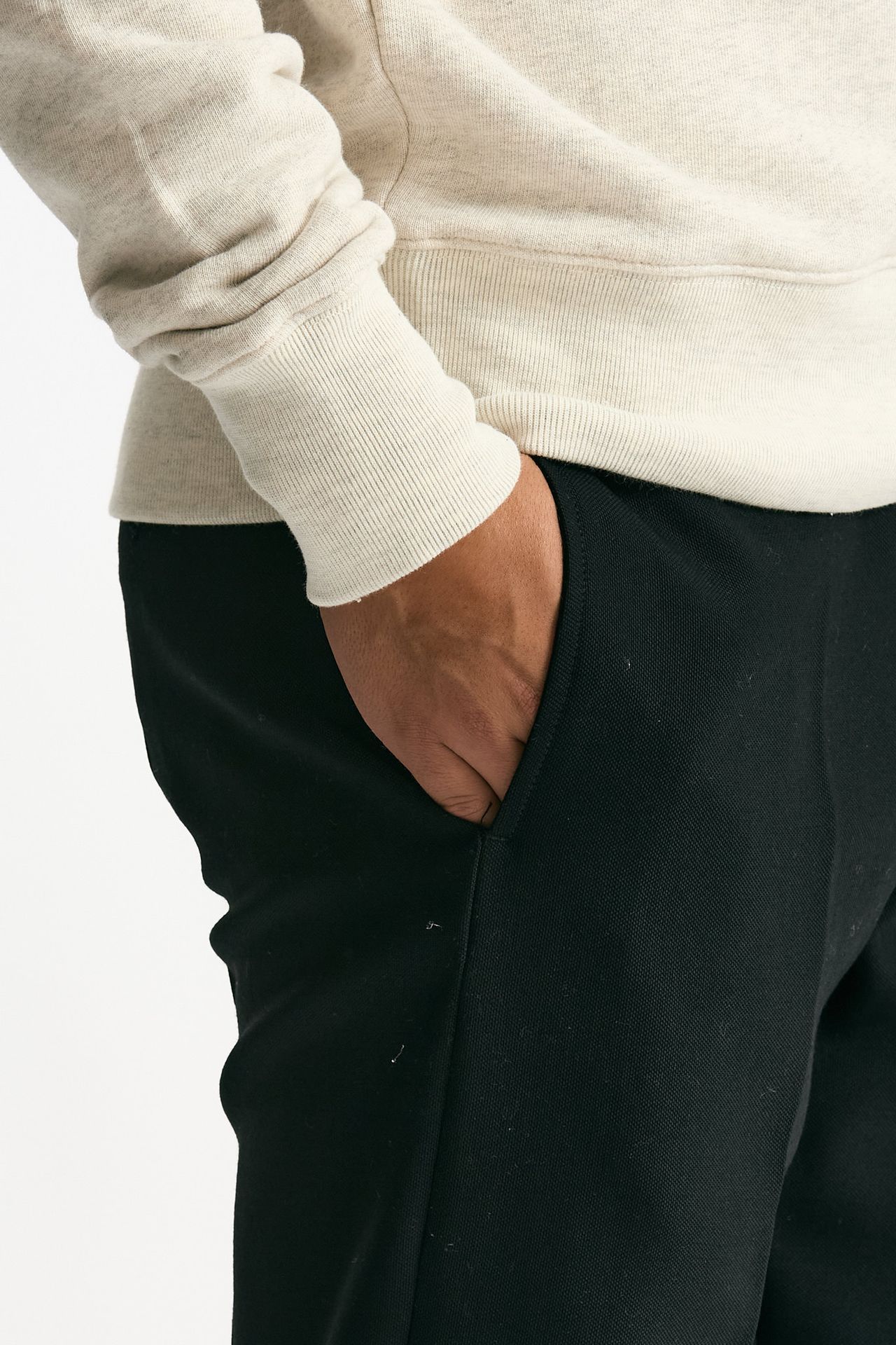 Pantalone in lana nero uomo Covert - 5