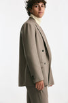 Giacca doppiopetto in lana beige uomo Covert - 1