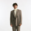 Giacca doppiopetto in lana beige uomo Covert - 8
