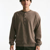 Maglia in lana cashmere e seta tortora uomo Covert - 6