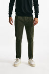 pantalone stretch prince pence verde militare uomo Department five - 1