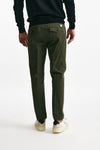 pantalone stretch prince pence verde militare uomo Department five - 3