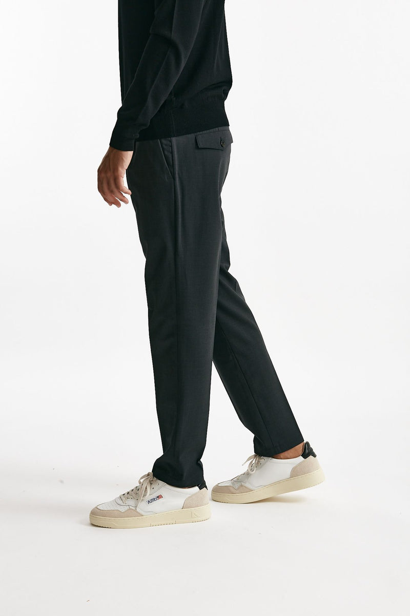 Pantalone PRINCE pence lana antracite uomo Department five - 2