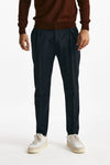Pantalone PRINCE pence in lana blu uomo Department five - 2