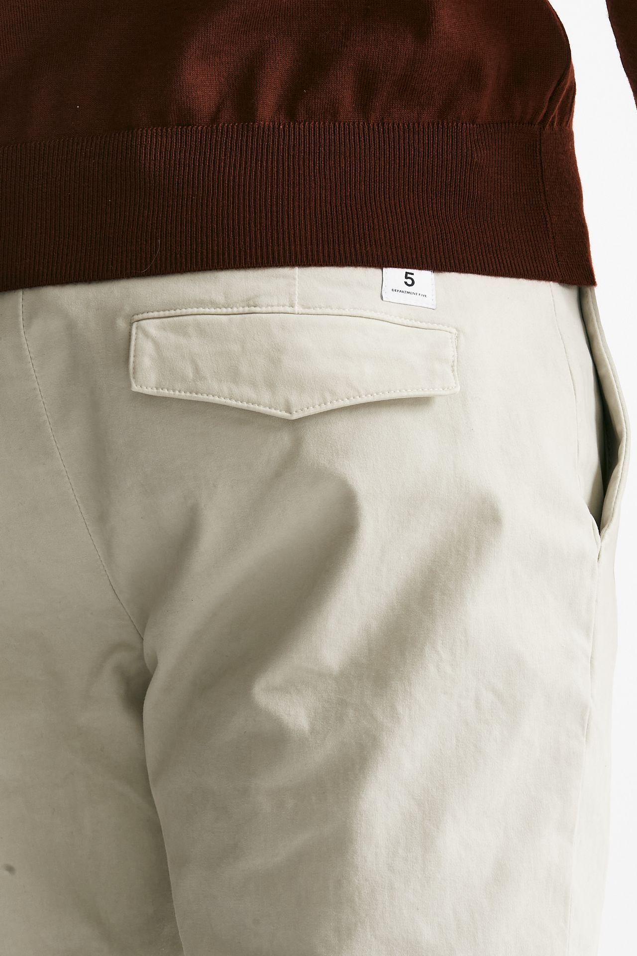 Pantalone PRINCE in fustagno ghiaccio uomo Department five - 7