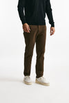 Pantalone PRINCE in fustagno marrone uomo Department five - 4