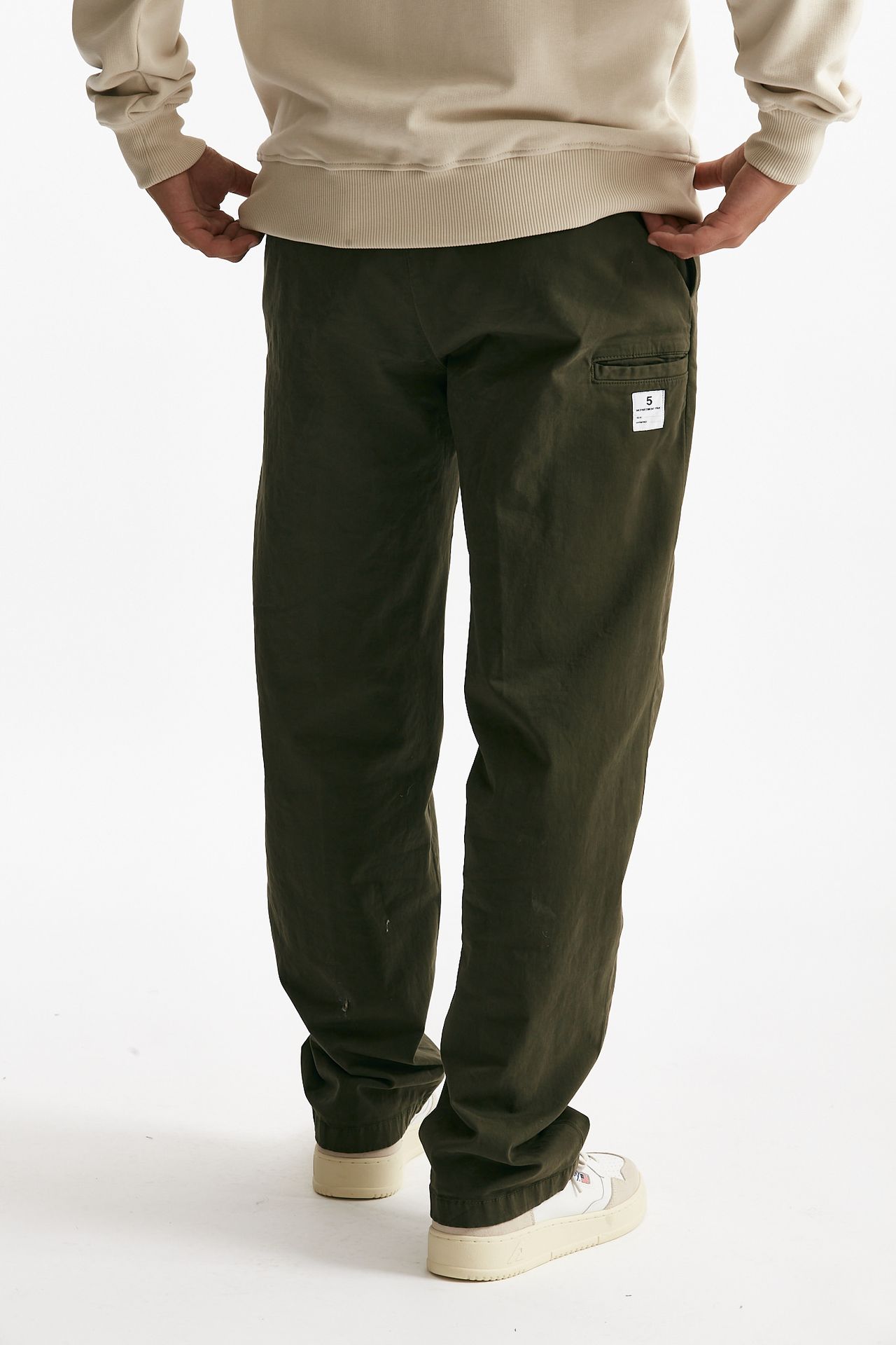 Pantalone ANT in cotone stretch militare uomo Department five - 4