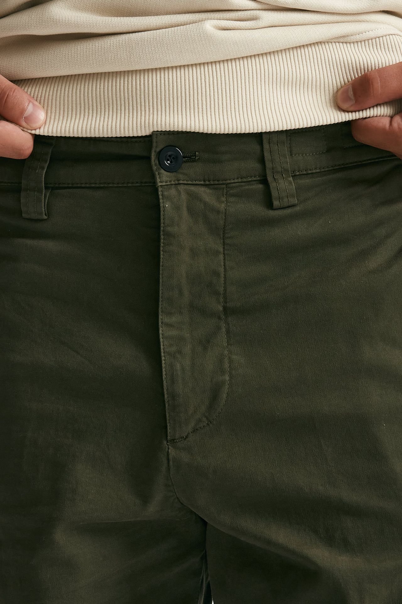 Pantalone ANT in cotone stretch militare uomo Department five - 6