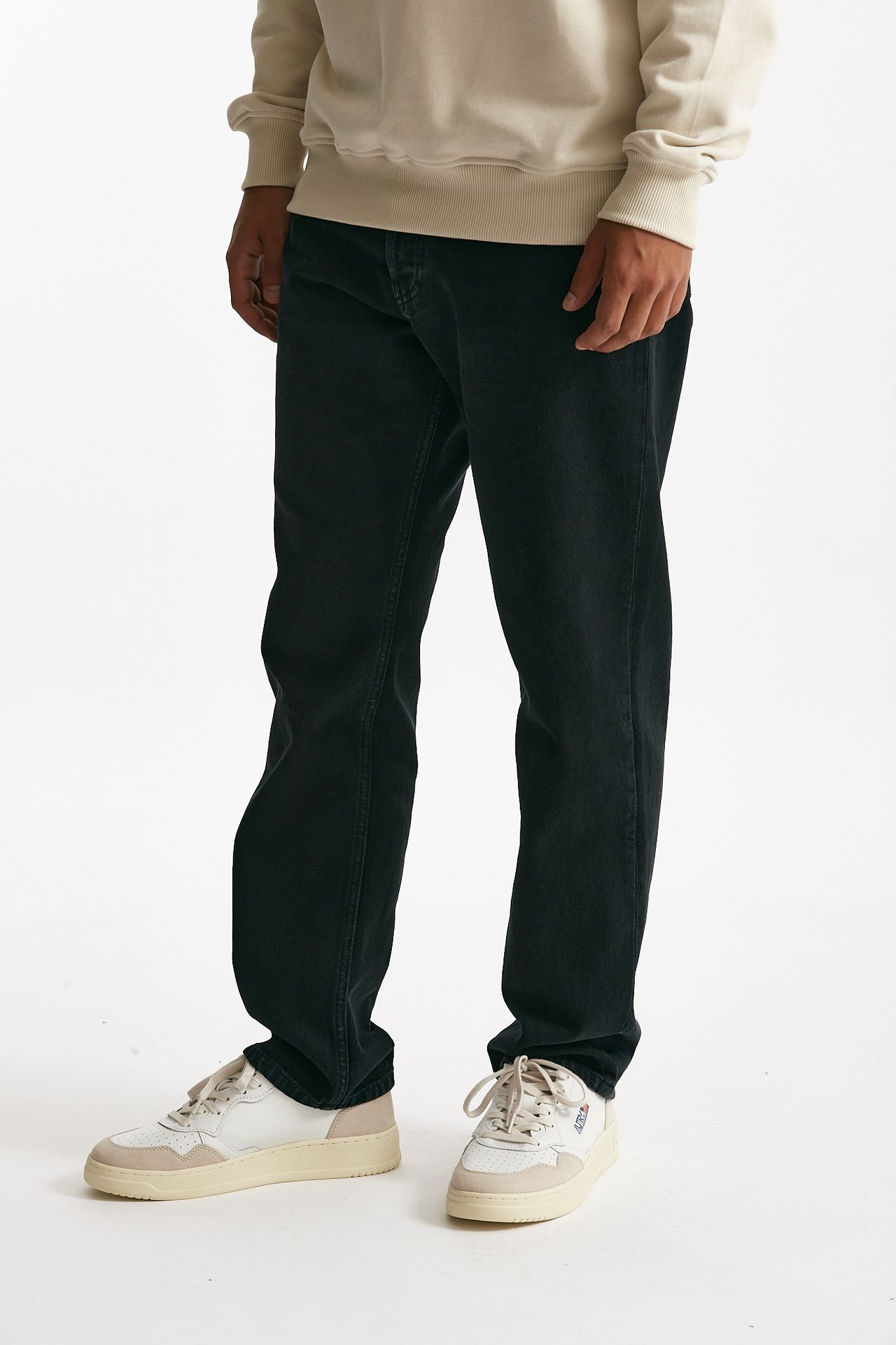 Jeans MUSSO in cotone “bull” nero uomo Department five - 4