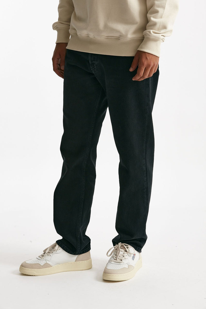 Jeans MUSSO in cotone “bull” nero uomo Department five - 4