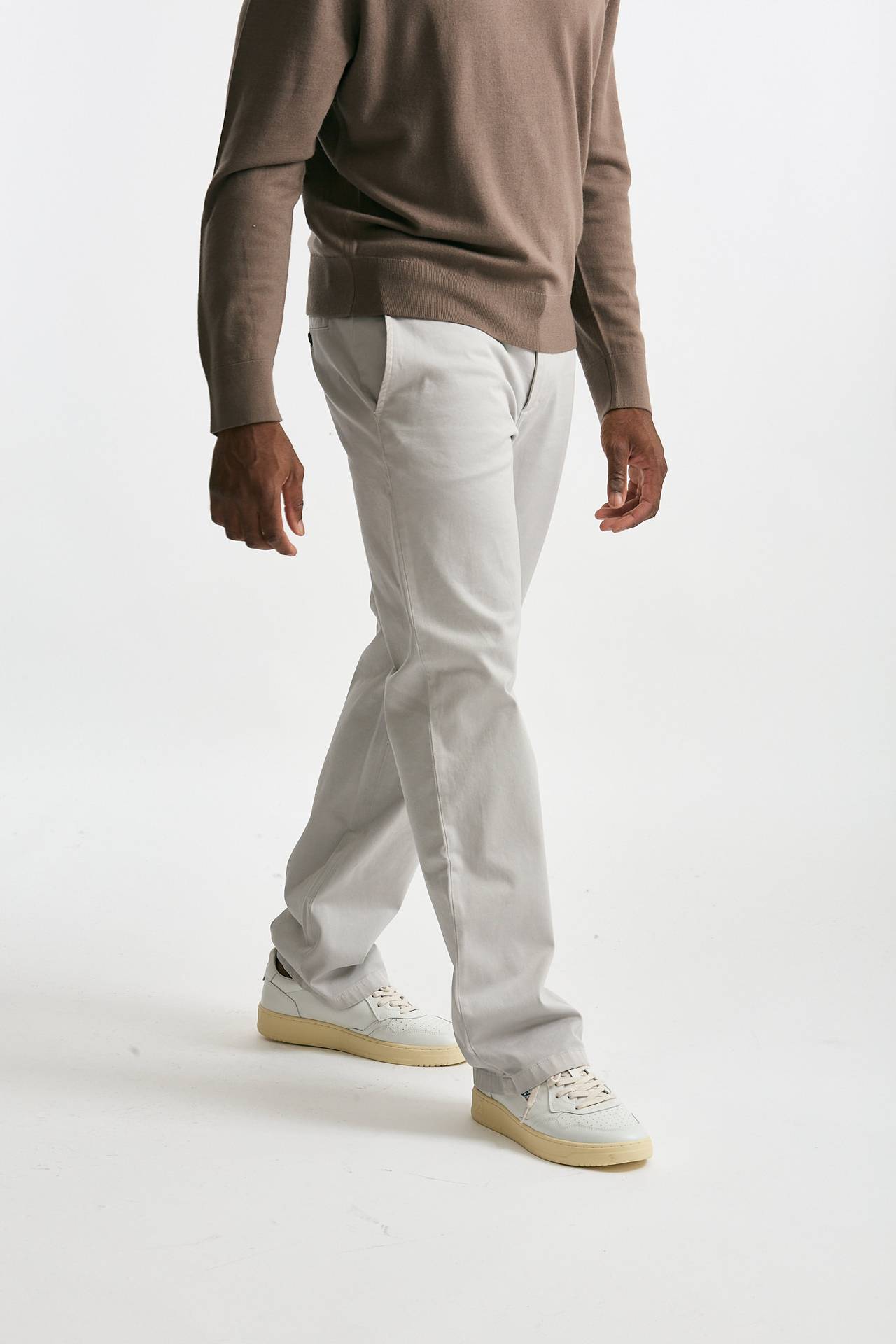 Pantalone WARREN in cotone stretch stucco uomo Department five - 1