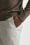 Pantalone WARREN in cotone stretch stucco uomo Department five - 6