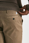 Pantalone WARREN in cotone stretch beige uomo Department five - 7