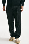 Pantalone GIN in cotone nylon stretch nero uomo Department five - 2