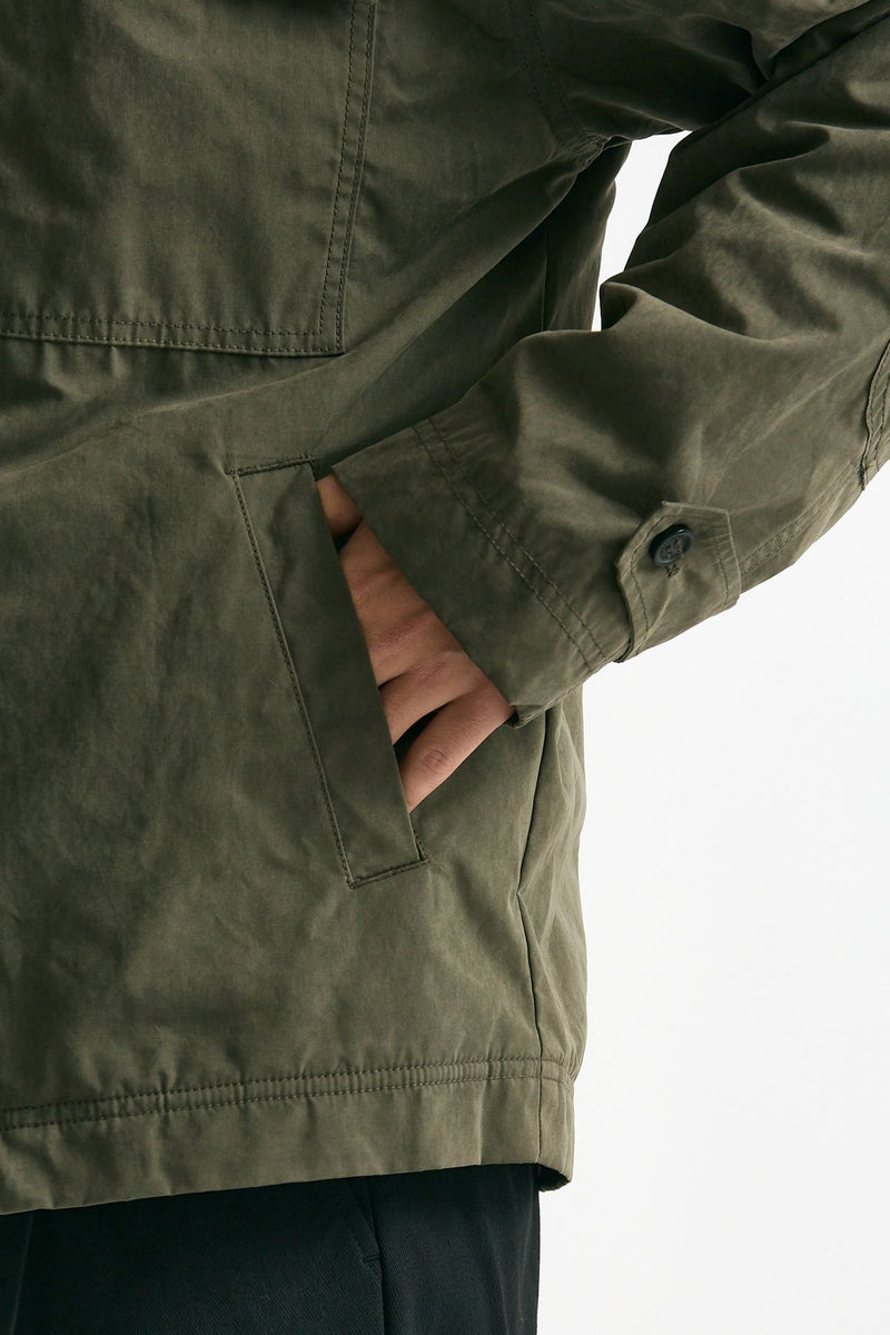 Giubbino in cotone e poliestere verde uomo Department five - 7