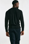 Maglia in lana e cashmere nero uomo Diana studio - 1