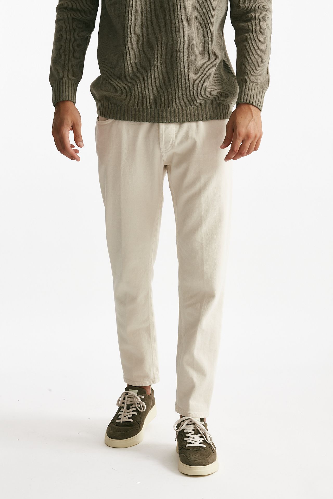 Jeans BRIGHTON “bull” stretch panna uomo Dondup - 1