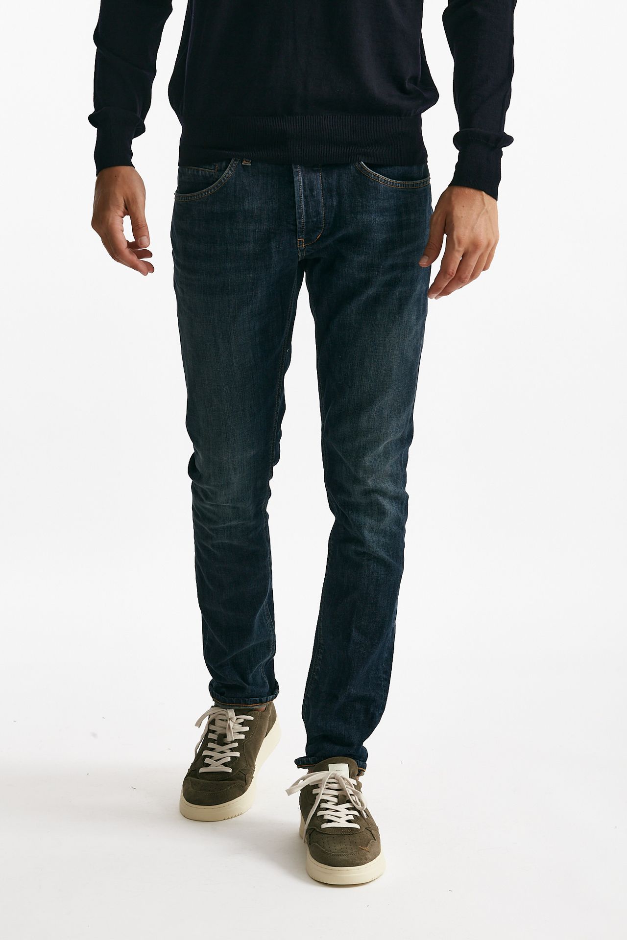 Jeans GEORGE lavaggio scuro stone washed uomo Dondup - 2