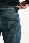 Jeans BRIGHTON lavaggio scuro stone washed uomo Dondup - 7