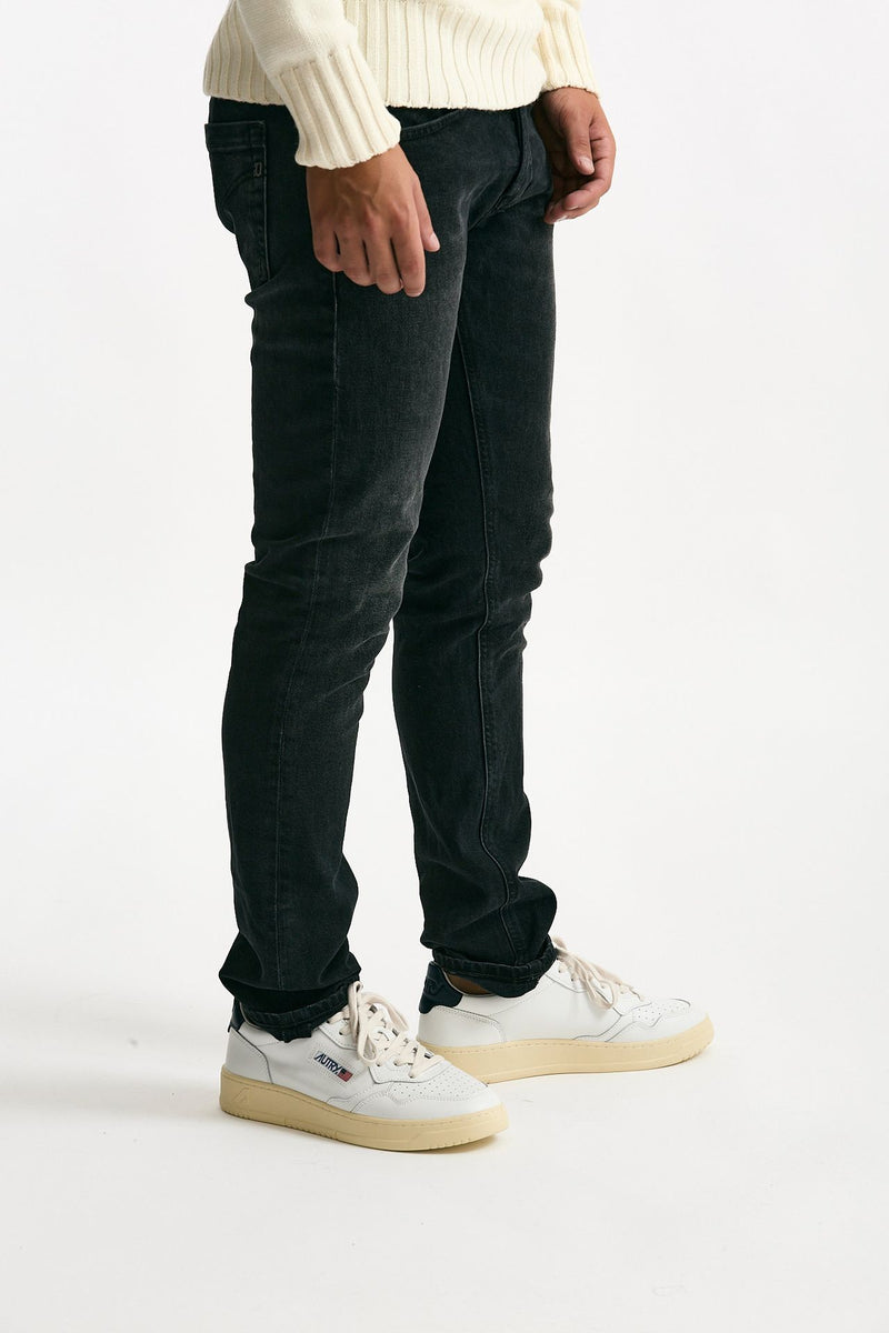Jeans GEORGE nero stone washed uomo Dondup - 3