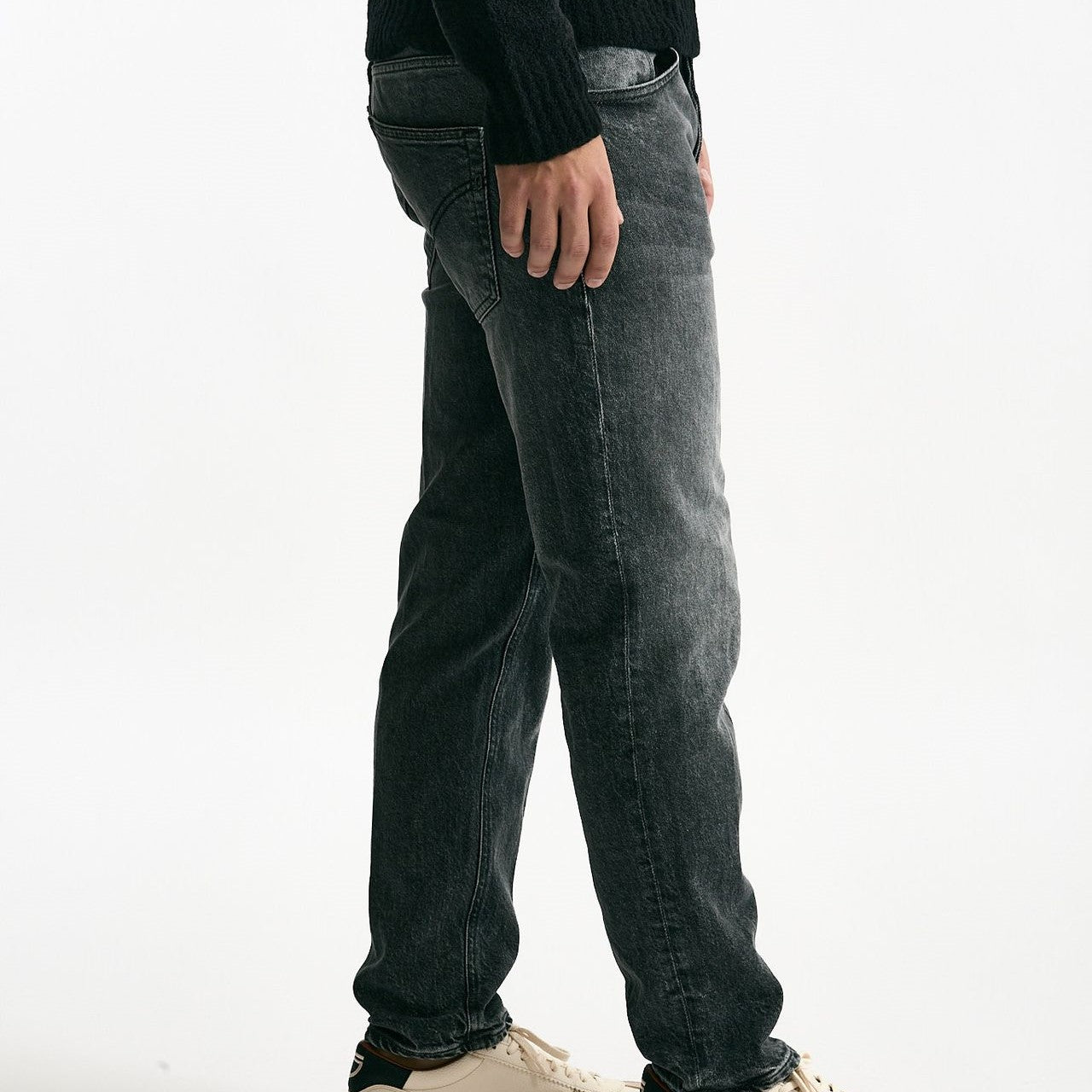 Jeans grigio BRIGHTON stone washed uomo Dondup - 8