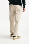 Pantalone ZYAN in cotone fermo panna uomo Dondup - 4