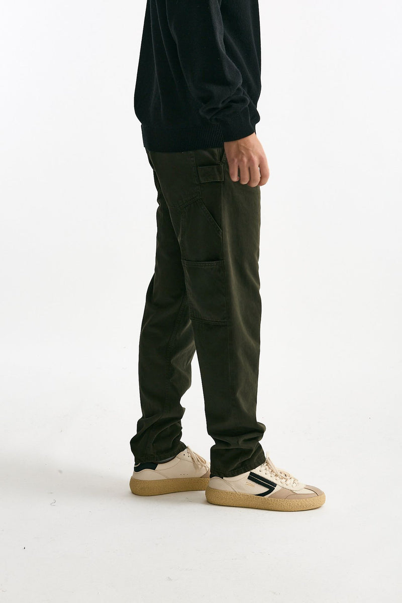 Pantalone BRIAN in cotone fermo militare uomo Dondup - 3