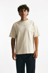 t-shirt in cotone panna uomo Drôle de monsieur - 1