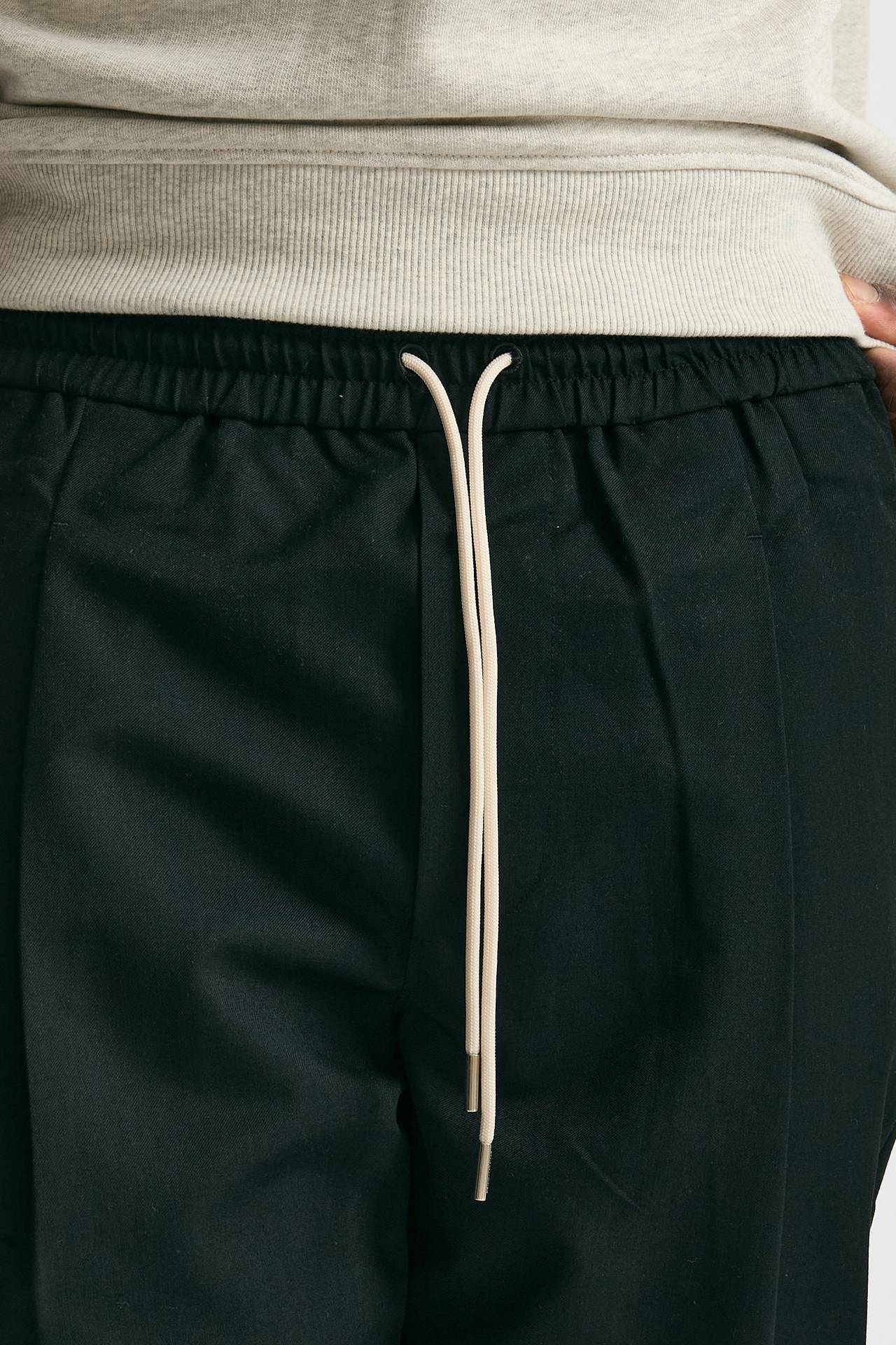 Pantalone in misto cotone nero uomo Drôle de monsieur - 5