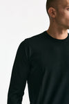 Maglia MODERN in lana rasata nero uomo Drumohr - 5